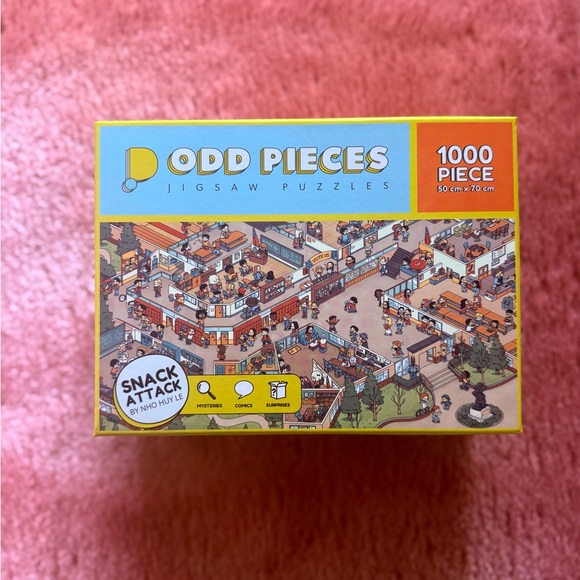 Odd Pieces Other - Odd Pieces Snack Attack- 1000 Piece puzzle